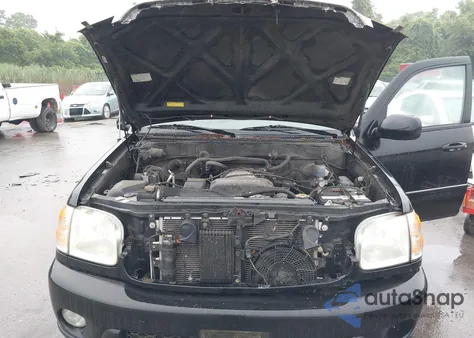 2002 Toyota Sequoia Limited V8 from USA, damaged, VIN 5TDBT48A82S102411